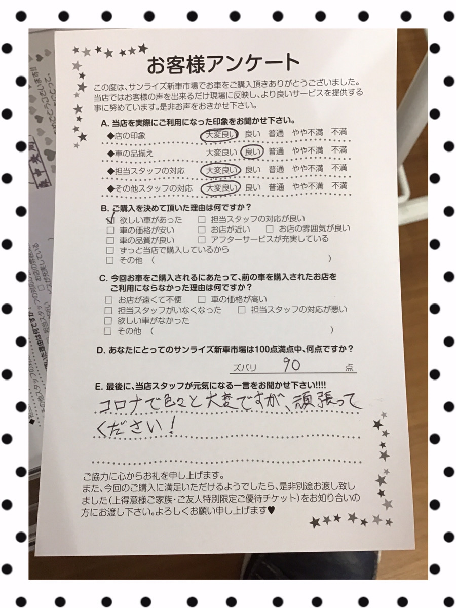 新車市場ブログ